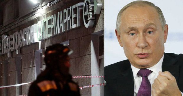 Výbuch v Petrohradu byl terorismus, říká Putin. Útočník ohrozil stovky lidí