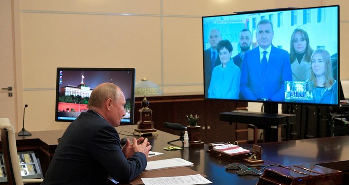 Ruský prezident Vladimir Putin (14.9.2021)
