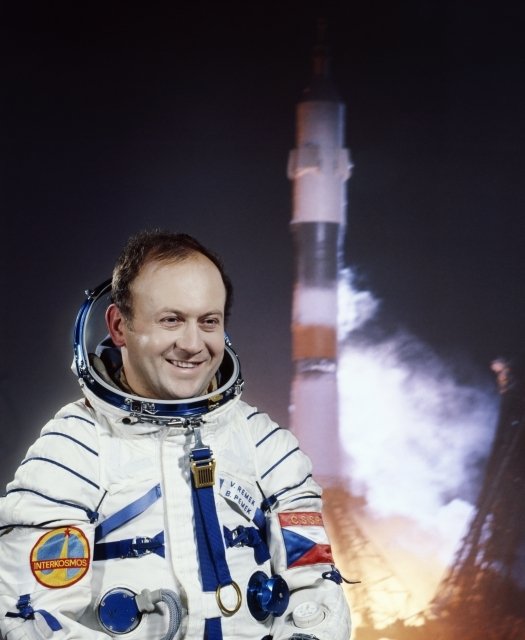 Slavné dny Vladimíra Remka. Stal se prvním evropským kosmonautem.