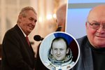 Nový adept na vyznamenání: Zeman plánuje metál pro Remka, zjistil Blesk.