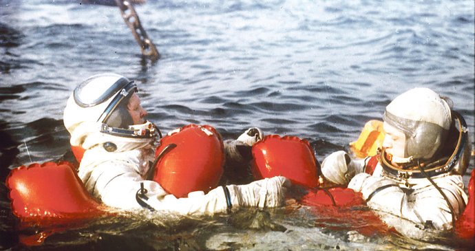 Kosmonauti přistáli do vody... (10. března 1978 - Kazachstán,SSSR)