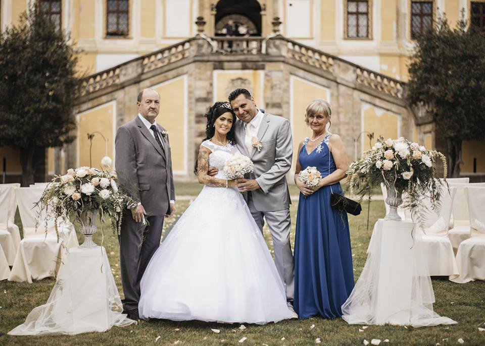 Vladimír Růžička a jeho Maruška měli pohádkovou svatbu.