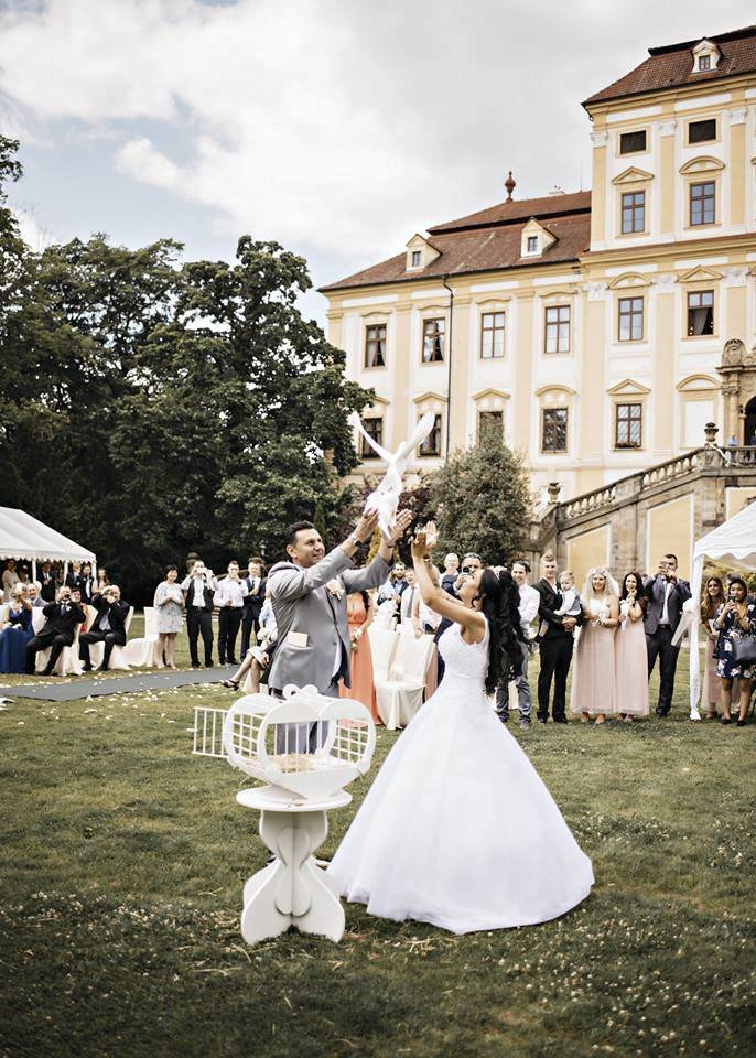 Vladimír Růžička a jeho Maruška měli pohádkovou svatbu.