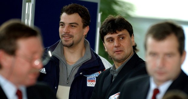 Michal Sýkora s Vladimírem Růžičkou