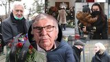 Slet celebrit na pohřbu výtvarníka Suchánka (†87): Nechyběl prezident! Z rodiny přišla i Farna