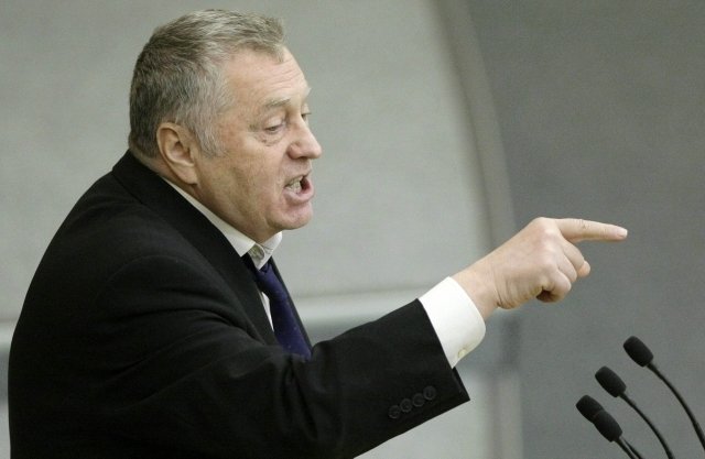 Kandidát na ruského prezidenta Vladimir Žirinovskij