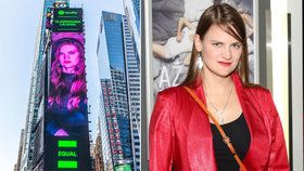 Česká hvězda z billboardu na Times Square (38) porodila dceru! Jaké jí dali s přítelkyní jméno?
