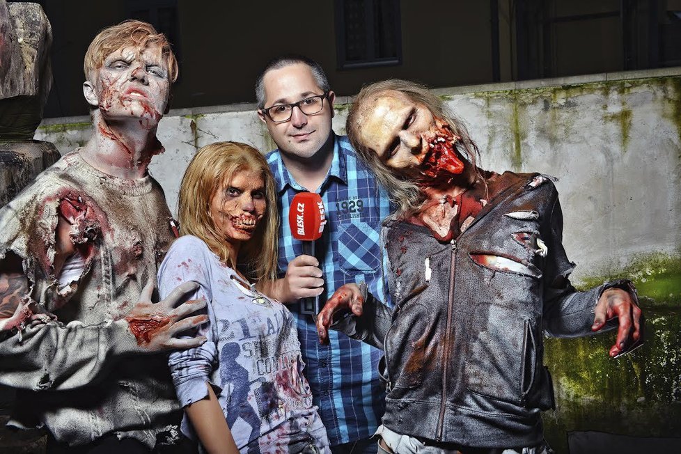 Reportér Blesku strávil nějaký čas mezi oživlými zombie.