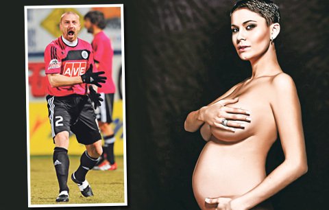 Vlaďka Erbová má měsíc před porodem velké bolesti: Potomek nezapře geny po otci Tomáši Řepkovi a už teď kope jako fotbalista