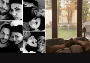 Vlaďka Erbová se pochlubila fotkami z postele se svým milencem Michalem Gulašim.