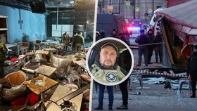 Výbuch kavárny v Petrohradu: Zemřel Putinův propagandista Vladlen Tatarskij (2.4.2023)