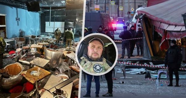 Zemřel Putinův propagandista Tatarskij! Zabil ho výbuch v Petrohradu, úřady pátrají po mladé ženě