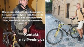 Vladykovi ukradli kolo.