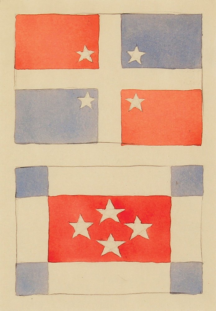 Návrhy státní vlajky Vojtěcha Preissiga