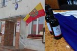 Hokejový fanoušek ukradl z budovy městyse Višňové vlajku. Později ji však vrátil