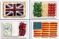 Vlajky k nakousnutí: Státní symboly stvořené z národních pokrmů