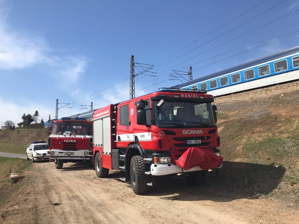 Vlak na Berounsku zabil 42 ovcí