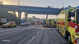 35 zraněných při srážce vlaků v Libni, mašinfíra nadýchal dvě promile: Dostal podmínku a pokutu!