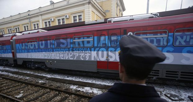 Kosovo pobouřil vlak ze Srbska. Bere ho jako „narušení svrchovanosti“