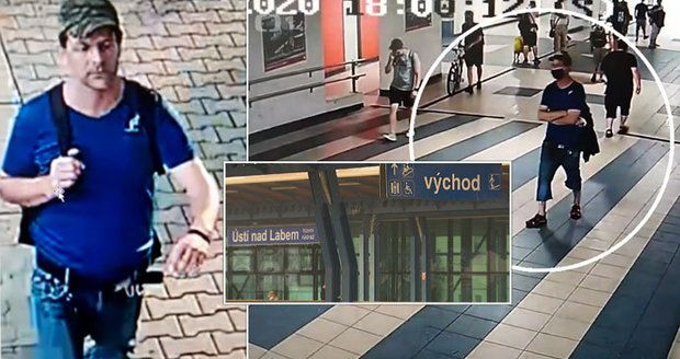 Cizí muž v Ústí nad Labem sáhl dívce (14) mezi nohy při nastupování do vlaku: Pátrá po něm policie