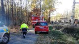 Na Litoměřicku vlak srazil člověka, muž přes oživování zemřel