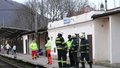 Nedělní vlaková nehoda v Černošicích - rychlík srazil ženu