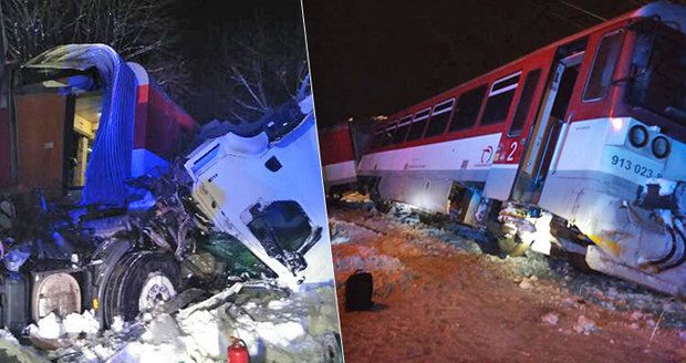 Vážná železniční nehoda: Kamion zablokoval přejezd: Narazil do něj vlak plný lidí! 