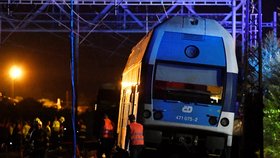 Srážka dvou vlaků u Českého Brodu