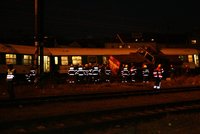 V pražských Vršovicích se srazil vlak s lokomotivou!