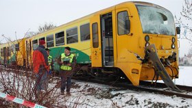 Vlakovou nehodu ve Vodňanech měl podle prvních poznatků zavinit strojvedoucí osobního vlaku