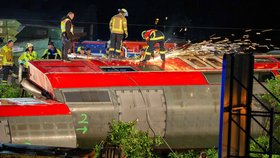 Nehoda vlaku v Bavorsku - Garmisch-Partenkirchen (4.6.2022)