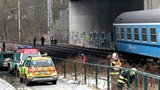 Žena v Plzni skočila pod přijíždějící vlak: Na místě byla mrtvá 