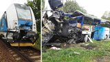 Pohroma na přejezdu: Vlak smetl autobus, desítky lidí unikly smrti!
