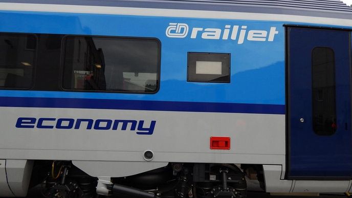 Vlak Railjet pro České dráhy