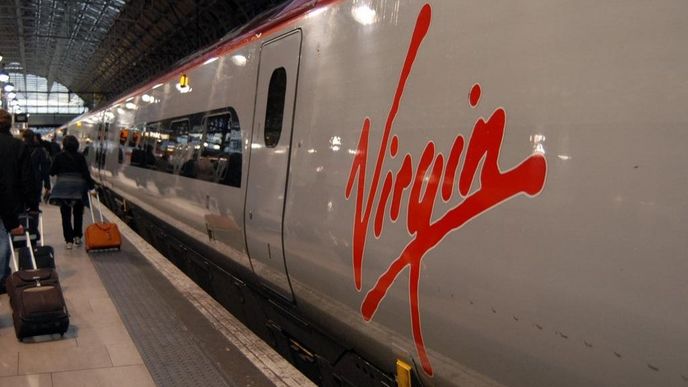 Vlak společnosti Virgin Trains