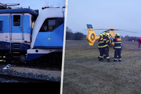 Tragédie na Českobudějovicku: Srážka rychlíku s osobákem! Přes 40 zraněných