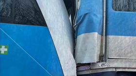 Srážka vlaků na Českobudějovicku