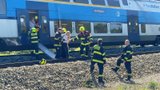 Vlak srazil v Praze člověka: Provoz mezi Radotínem a Smíchovem tak stojí