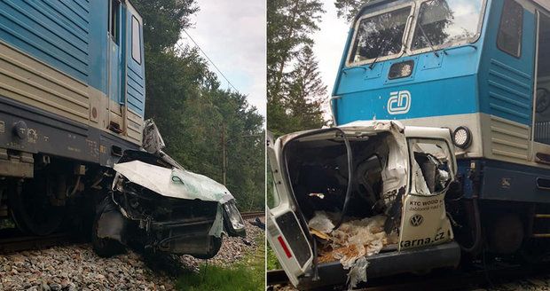 Tragická srážka s vlakem: Na Rychnovsku ji nepřežili dva lidé!