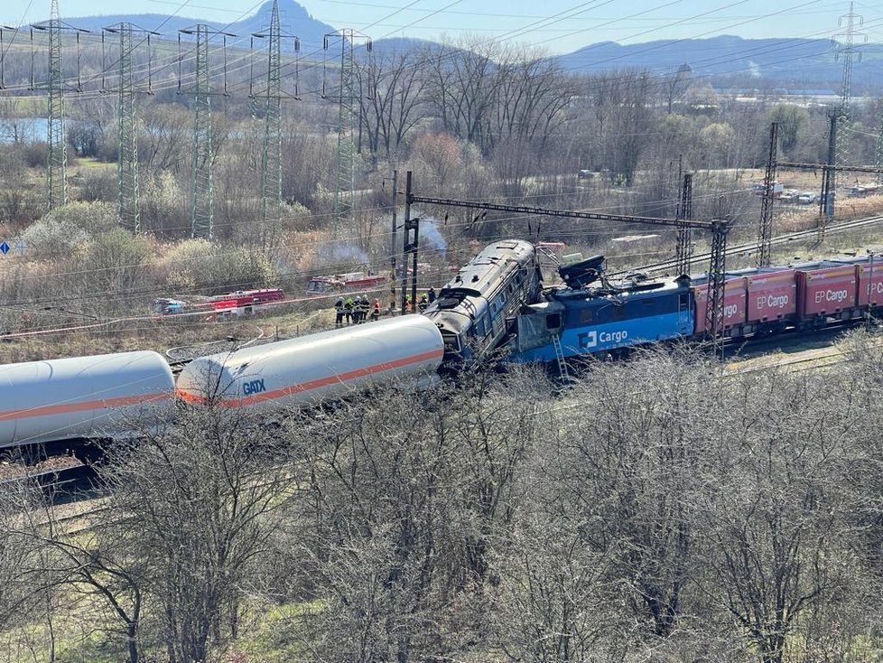 Srážka vlaků u Světce na Teplicku