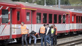 Ve Švýcarsku došlo k nehodě vlaku