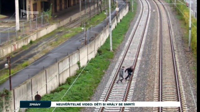Dva chlapci se v Ústí nad Labem nechali přejet vlakem.