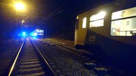 Expres z Prahy do Mnichova najel za Plzní na stejnou kolej jako osobní vlak, zastavil jen 34 metrů od něj