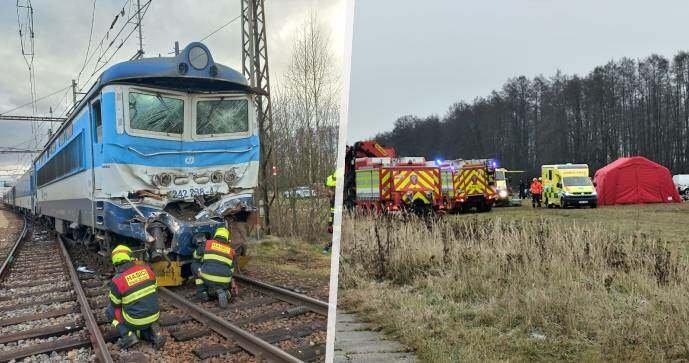 Očití svědci popsali železniční neštěstí na Českobudějovicku.