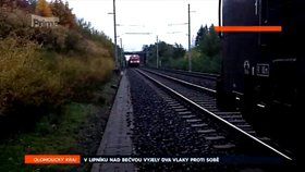 V Lipníku nad Bečvou vyjely dva vlaky proti sobě.