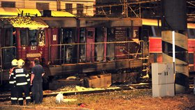 Srazil se osobní vlak a posunovaná souprava