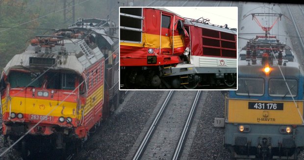Na železnici už téměř odstranily následky nehody dvou vlaků.