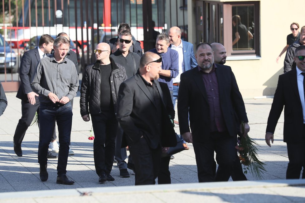 Pohřeb Petra Vlasáka