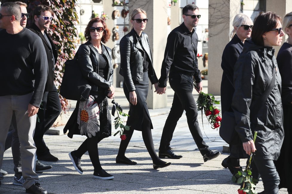 Pohřeb Petra Vlasáka