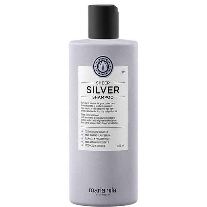Maria Nila Sheer Silver šampon neutralizující žluté tóny, od 580 Kč.